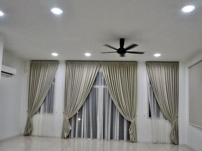 Eco Park, Setia Alam 1 Storey Bungalow House Partially Furnished Rent