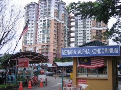 【0% DEPOSIT✅】Menara Alpha Condo 1140Sf Wangsa Maju LRT 100%Full Loan