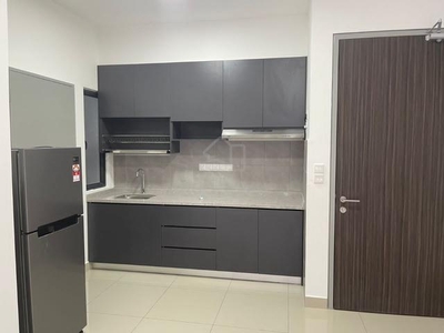 Near MRT/LRT M Vertica Partly Furnished Unit For Rent
