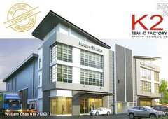 3 Storey Semi-d Factory, Bandar Teknologi Kajang, Selangor
