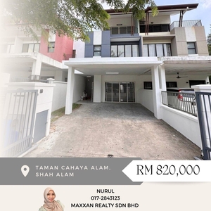 2.5 Storey Superlink Terrace House Frangipani Taman Cahaya Alam Seksyen U12 Shah Alam