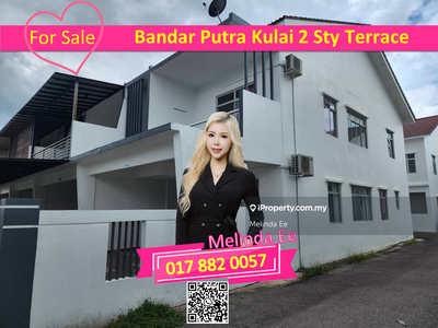 Bandar Putra Kulai Nice 2 Storey Terrace Endlot 4bed