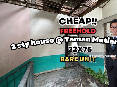 C H E A P 2 sty house @ Taman Mutiara Barat
