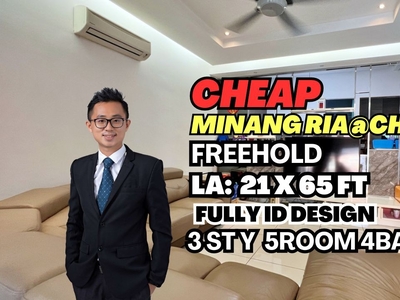 CHEAP Taman Minang Ria, Cheras KL 2.5 sty house for sale Nice ID Design