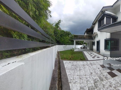 Double Storey Semi D Corner at Jalan Kung Phin in Kuching for Sale