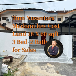 Double Storey Terrace House for Sales