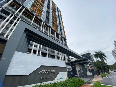 Fully Furnished Apartment 3 Rooms Condo LRT AraTre Residences Ara Damansara Petaling Jaya For Rent