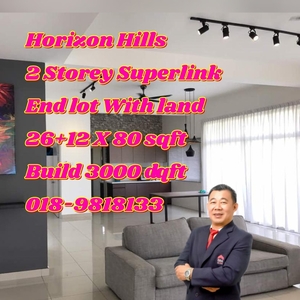 Horizon 2 Storey Superlink Corner lot for Sales
