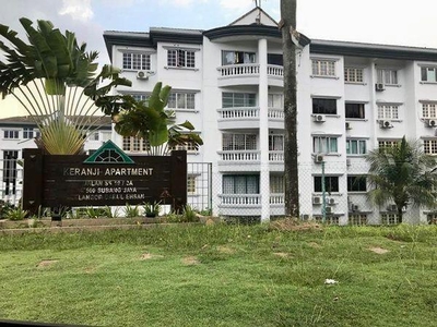 Keranji Apartment 3 Rooms for Sale in SS19 Subang Jaya