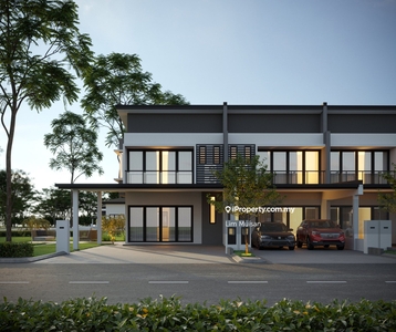 New Double Storey Terrace at Westhill Avenue in Matang for Sale