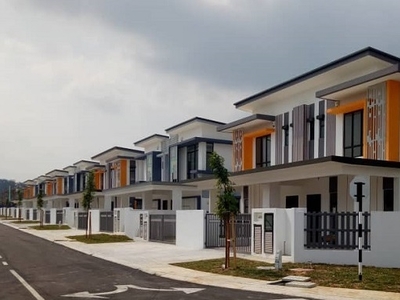 New Hilltop Double Storey [Freehold] Terrace Only 700k [Full Loan] Greenery Township