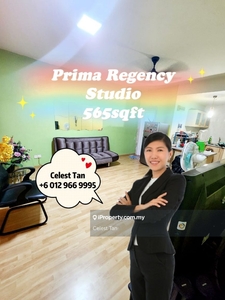 Prima Regency Studio 565sqft Mid floor
