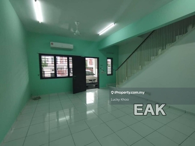 Setia Permai, 2sty house, 4r3b, 18x65 with aircond and heater