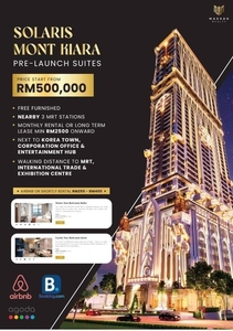 Solaris mont kiara pre-launch suites