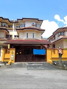 Taman Segar Cheras Kuala Lumpur 3 Storey Semi D House Partially