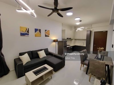 Apartment medium floor fully furnished city view near to Ciq