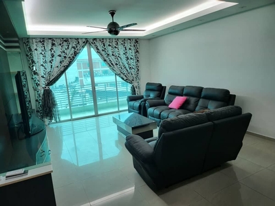 Damaipuri Ipoh Perak condo for rent, gated and guarded, fully furnisher