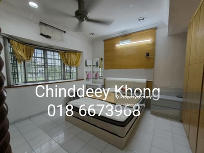 Double Storey House At Pandan Perdana For Rent