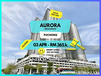 Bank Auction Save Rm135k Aurora Puchong @ Lake Side City