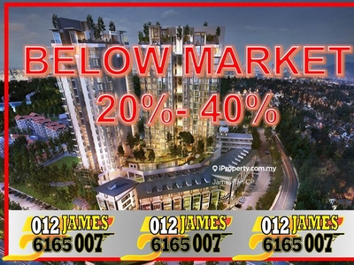 Below market 150k/best invest/own stay/selayang 18/corner/kepong