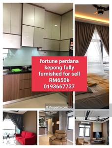 Fortune perdana fully furnished for sell