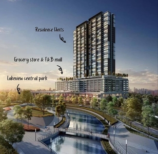 FREEHOLD Penthouse Subang Township - Walk to Park/Mall/Shop & school