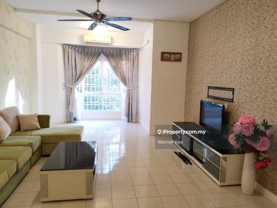 Full Loan Freehold Permas Ville/ 3 Bed 2 Bath/ Furnished Renovated
