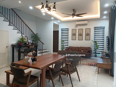 Fully Renovated Furnished@ 2 Storey Semi-D Concept