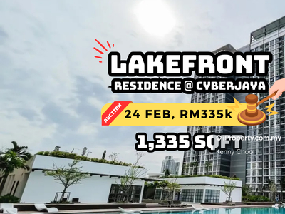 Lelong Save Rm165k Lakefront Residence @ Cyberjaya Selangor