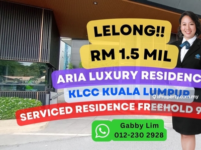 Lelong Super Cheap Aria Luxury Residence @ KLCC