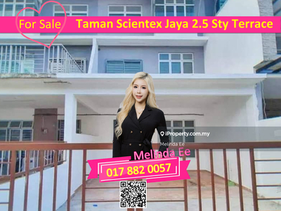 Taman Scientex Jaya Nice 2.5 Storey Terrace 4bed Can Full Loan