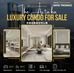 The Astaka @ 1 Bukit Senyum Luxury ID Design Fully Furnished 3 bedrooms