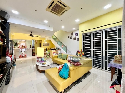 Double Storey Terrace House with beautiful design for sale