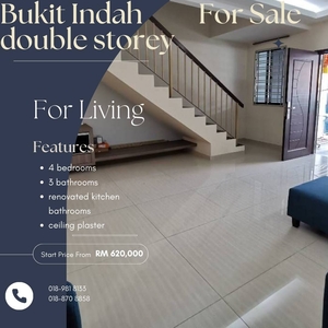 Bukit Indah Double Storey for Sales