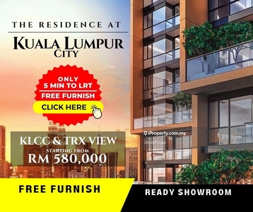 Facing KLCC, 118 & TRX / 6 Lifts / 0% Down payment / Free Legal Fees