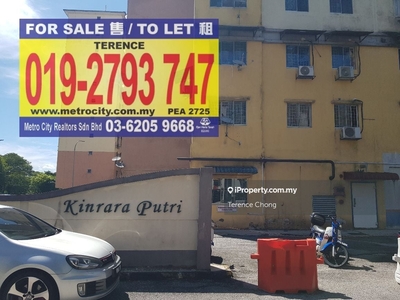 Kinrara Putri Apartment , Taman Kinrara For Sale , Selangor