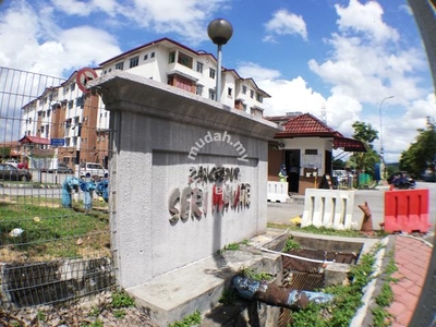 Bangi, Pangsapuri Seri Mawar, 3 Room 2 Bathroom, Ground Floor