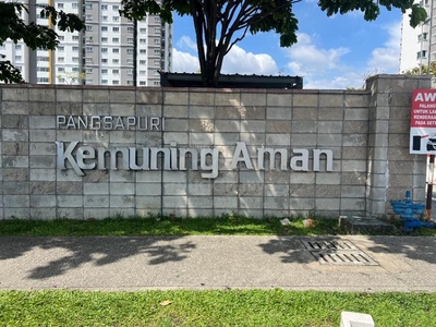 Below MV Kemuning Aman Apartment Kota Kemuning, Bukit Rimau Shah Alam