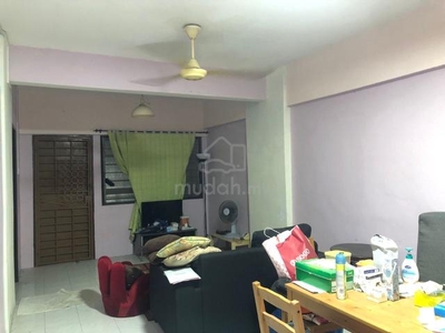 [Good Condition] Apartment Tun Teja Blok Mawar Rawang