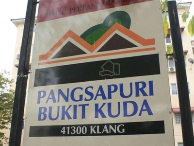 Pangsapuri Bukit Kuda, Klang FOR SALE