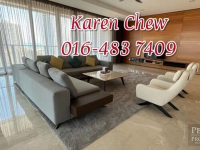 The Penthouse, Fully Furnished, Sea View, Nice Unit, 5000sf, Tanjung Bungah