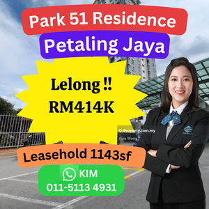 Cheap Rm114k Park 51 Residency Apartment @ Petaling Jaya