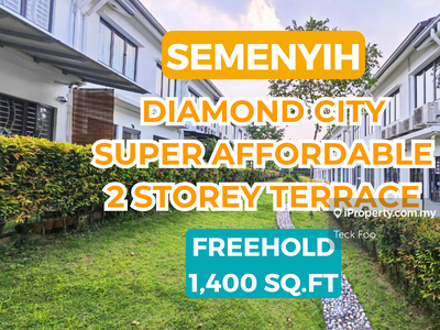 Diamond City Super Affordable 2 Storey Terrace For Sale