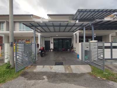 Facing Open 2 Storey House Bandar Saujana Putra Jenjarom Extended Kitchen