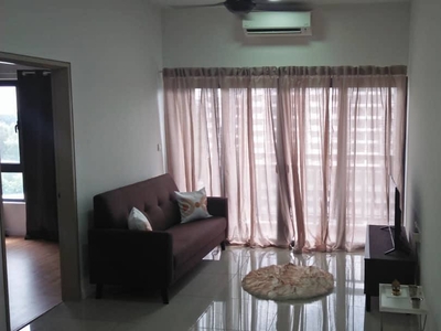 Freehold Partly Furnished Condo Suria Residence Bukit Jelutong Facing South