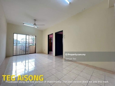 Full Loan!! Corner Lot 925sf Bayu Villa Apartment Move in Condition