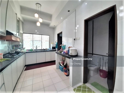 Meranti Jaya, 3 Storey Terrace House for Sale. Fully Extended .
