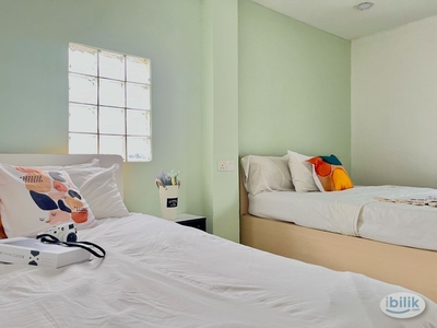 Urban Living at its Best : ZERO DEPOSIT Room 7 Min Walk To MRT and LRT Maluri